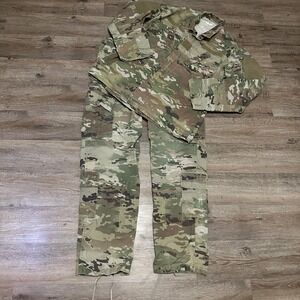 US Army OCP Multicam Uniform Set Medium Long Combat Coat and Trousers Ripstop